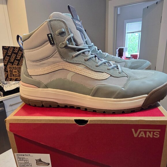 Vans Unisex Ultrarange EXO HI Gore-Tex MTE-2 Sage Shoes Boots Size 12 MENS NEW - Picture 1 of 9